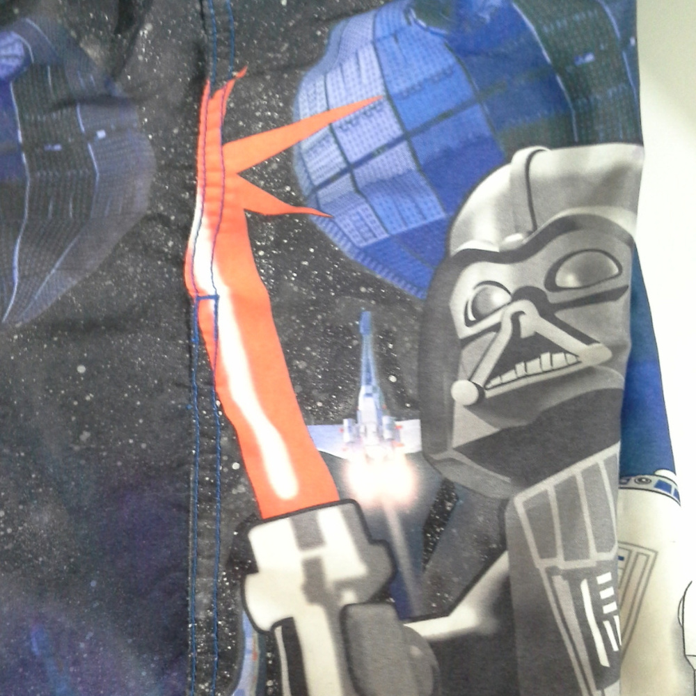 Star Wars Lego boys swim trunks Size 6 Blue - Picture 8 of 8